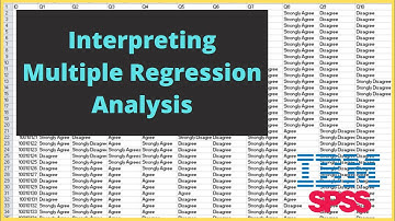 SPSS Tutorial: Interpreting Multiple Regression Output