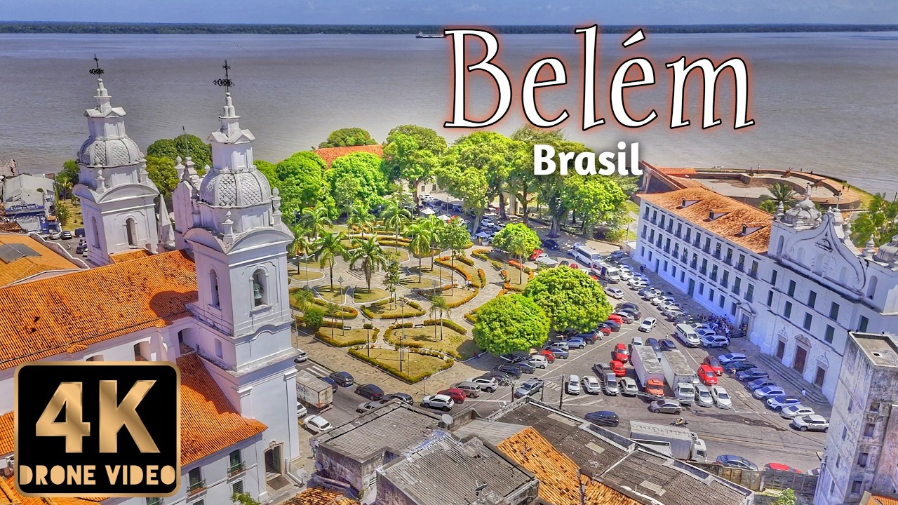Belém, Pará, Brasil Drone 4K HDR