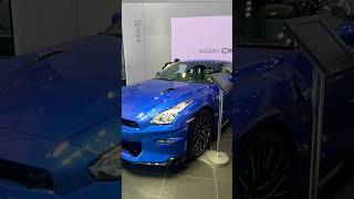 2024 NISSAN GT-R PREMIUM EDITION (WANGAN BLUE COLOR) IN NISSAN CROSSING TOKYO! #shorts