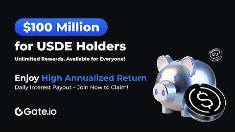 I Tried the USDE Token Rewards on Gate.io HOLD USDE TOKEN GET 100Millions REWARD #Gate.io #USDE