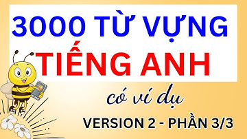 3000 từ vựng tiếng Anh Oxford có ví dụ - Version 2 - Bài 3/3