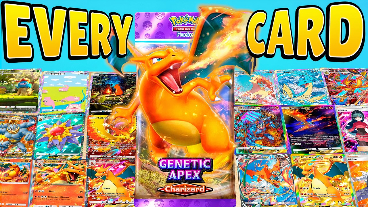 charizard pokemon card 100k I Opened Every Pack in TCG Pocket! Fire Fire This Charizard Is Now Worth