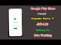 How To Install Google Play Store On  Huawei  Nova 7i (JNY LX1)| Google Play Store Fix Huwei P40 Lite