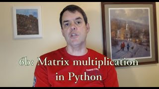 Famous Matrix Multiplication in Python Wealth
