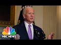 LIVE: Biden Meets With White House Covid Response Team | NBC News