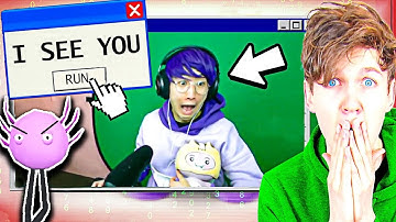 This Game HACKED Our COMPUTER, Turned On The CAMERA, And LEAKED Our LOCATION!? (KinitoPET Full Game)