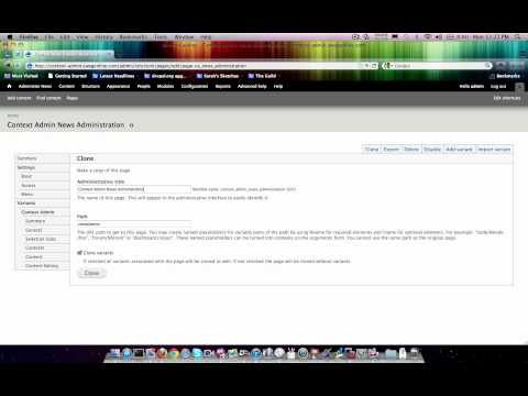 Utilizing the Administrative Section
