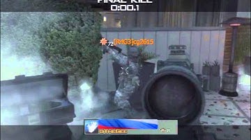 My First MW3 Killcam!