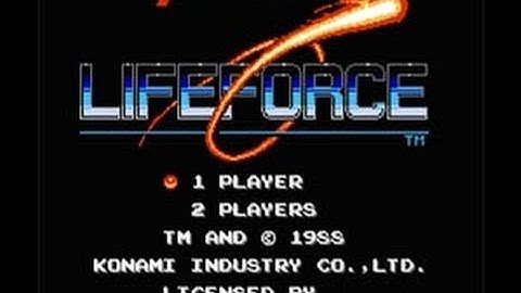 Life Force / Salamander (Nes) - No Death Run