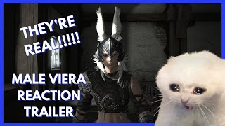 THEYRE REAL!!! T^T - Male Viera REACTION