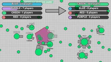 Diep.io Tag - Complete Turnaround! From 1 to Victory (Smallest Arena Challenge)