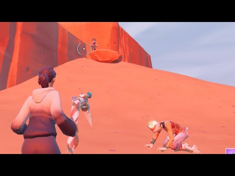 【フォートナイト】ダウンした敵を味方のもとに届けてみたら…＃Shorts