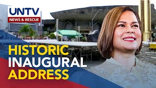 Inaugural address ni VP-elect Sara, magiging pinakamaikli sa kasaysayan sa mga VP