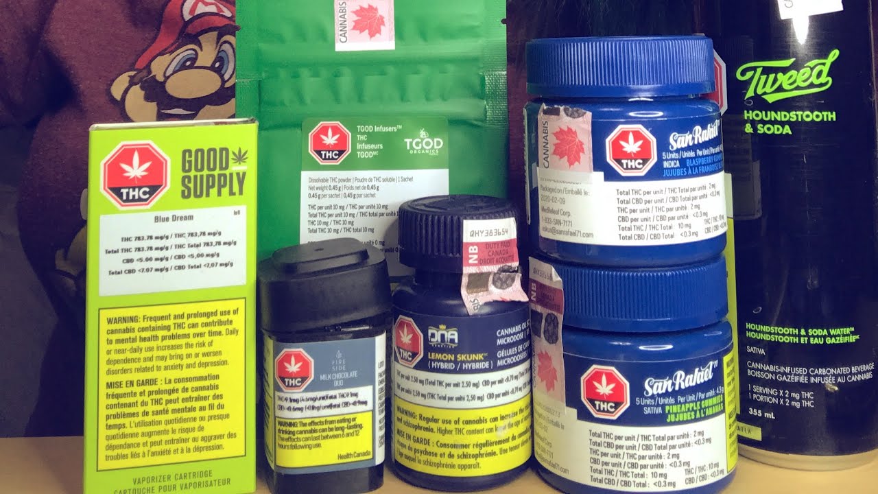 Legal edibles, beverages, & vape cartridges in Canada 🇨🇦 Oh my. YouTube