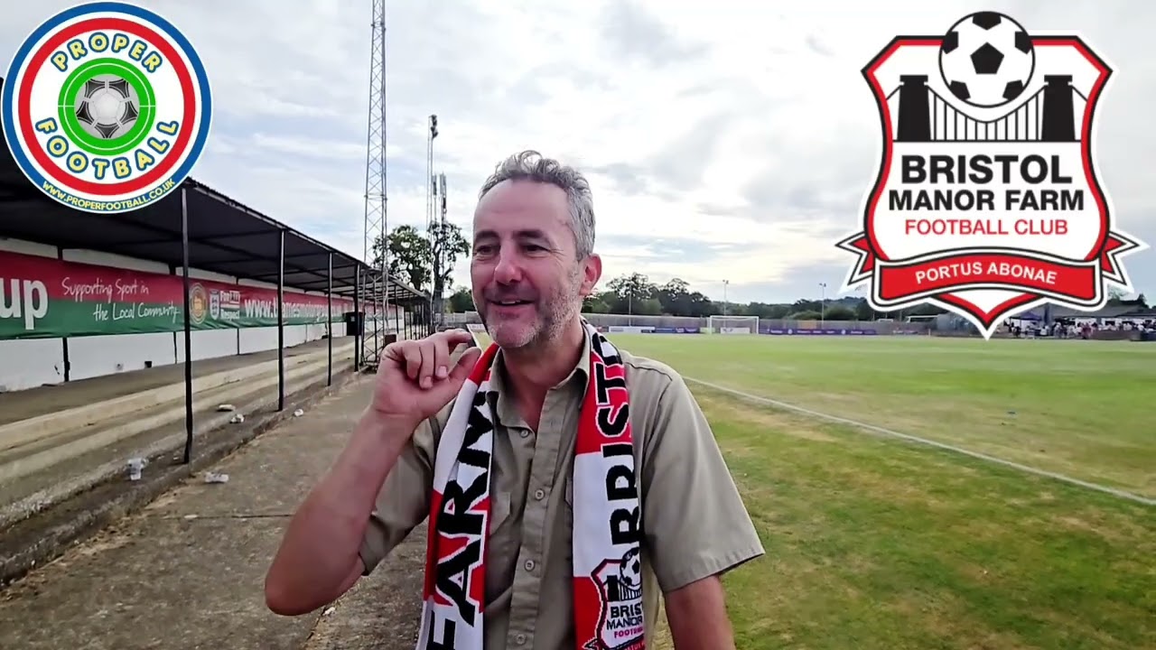Bristol Manor Farm fan, tells us how he started following the non-league side.