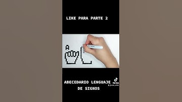 lenguaje de signos#pixelart #colors