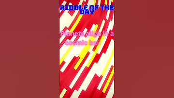 Riddle of the day: The Celestial Quandary