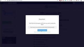 New block sharing feature in systeme.io!