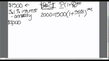 Logs and Exponents: Word Problem