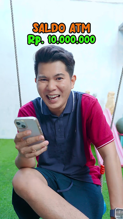 Ketawa Sesuai Saldo ATM #alethaabew