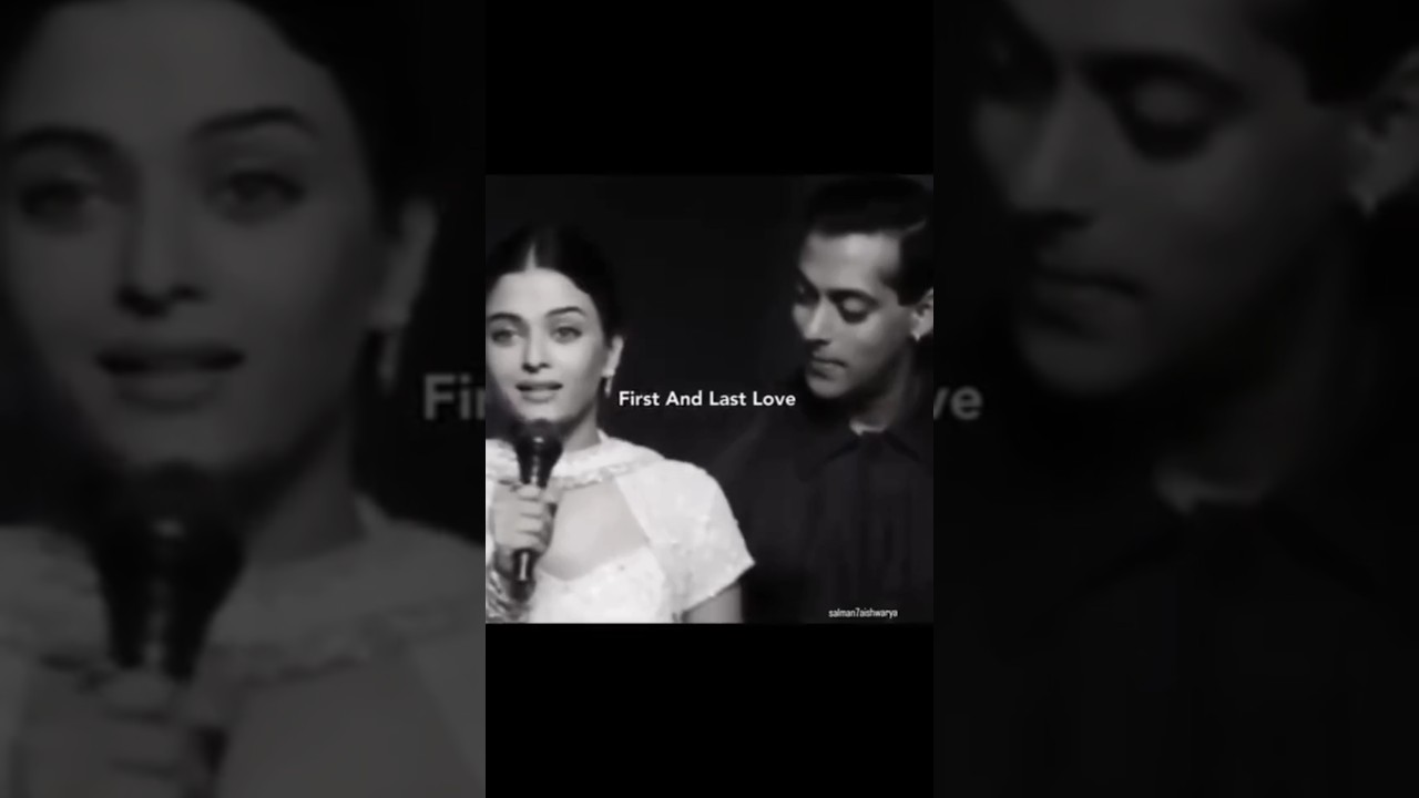 The way Salman is looking at Aishwarya ❤️🤌 #shortsfeed #bollywood #salmankhan #besharamdil
