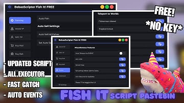 FISH IT Script Pastebin – 5X Speed, Instant Catch, Auto Farm | Auto Quest And MORE! *NO KEY*