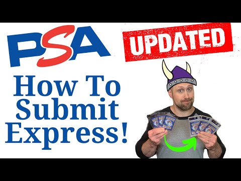 How to Submit Trading Cards To PSA Using Express Service