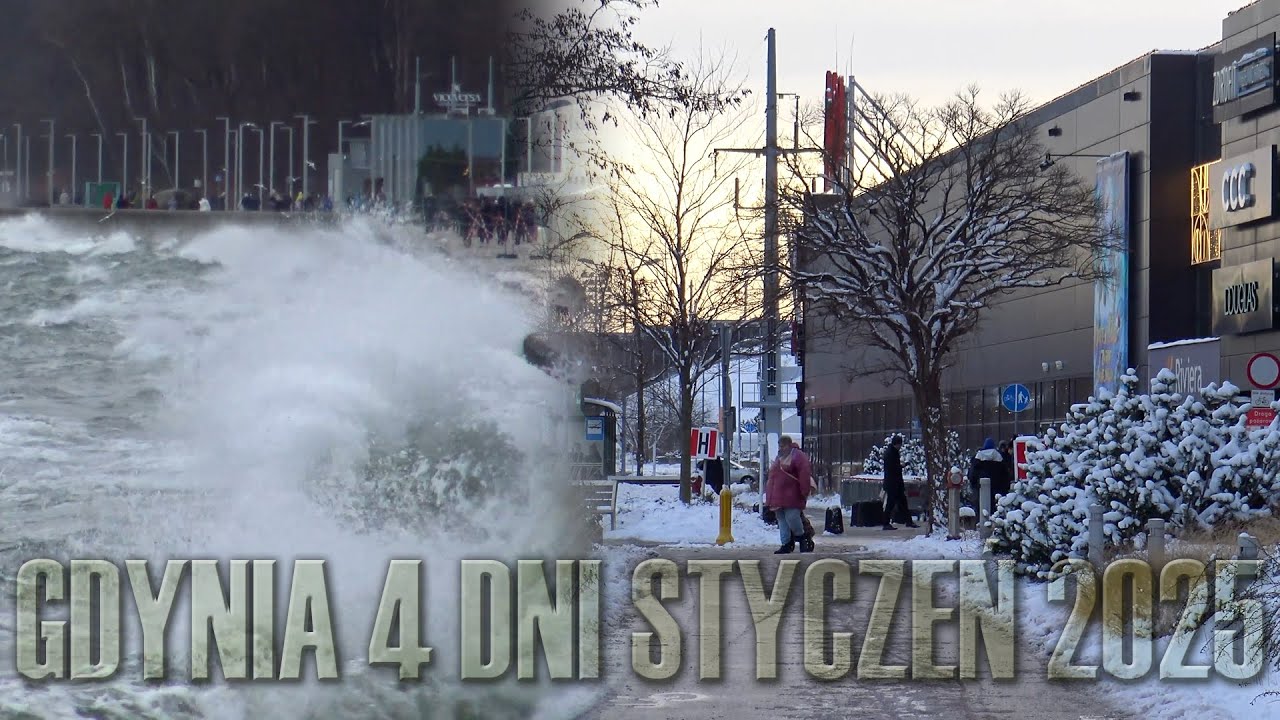 Sztorm Bulwar Gdynia | 4 Dni | Nowy Rok | Wzgórze Riviera | 2025