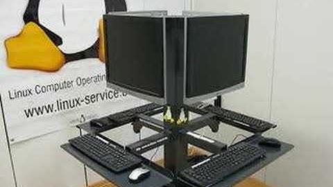 Multiseat Ubuntu internet kiosk