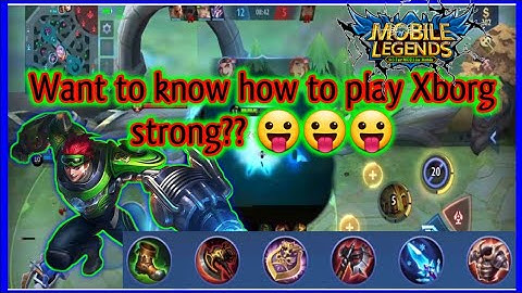 Want to know how to play xborg strong?? 😋😍 || NaRiTa Gaming