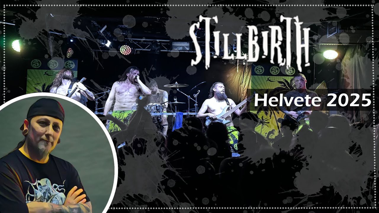 Stillbirth - Live im Helvete 2025 / Trapped in Darkness (New Song) @Stillbirthparty