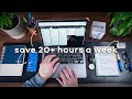 4 oneminute habits that save me 20 hours a week  time management for busy people