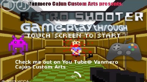 Retro Shooter playthrough