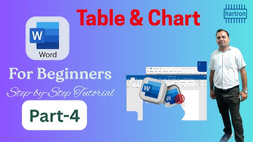 part-4 Table & CHART in ms Word