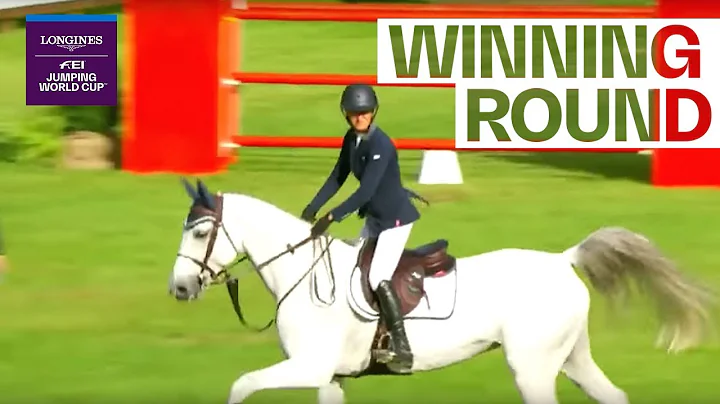 Molly Ashe Cawley scores an emotional victory | Longines FEI Jumping World Cup NAL 2018/19