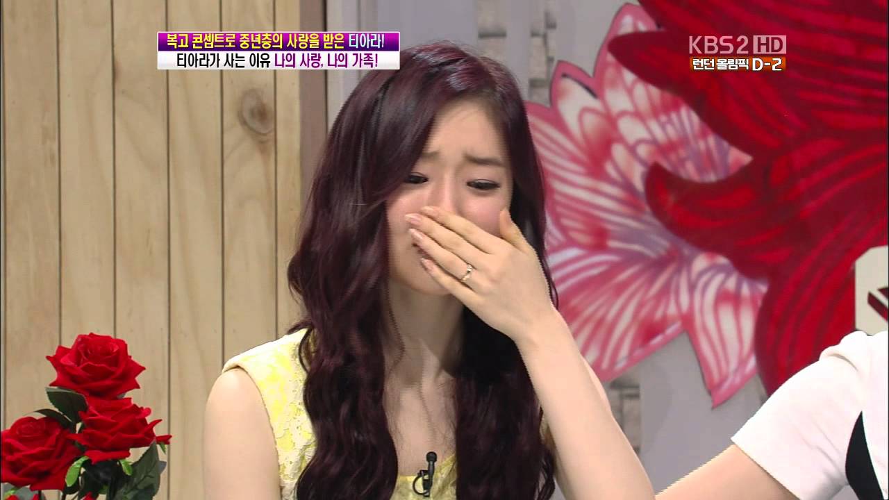 120725 Areum crying scenes @ Yeoyumanman Show