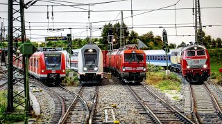 Modelleisenbahn H0 - Zugfahrten Oktober 2021
