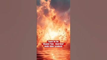 Disaster Pony - Dead Neon & The Noon Sun music video trailer | Generative Ai animations