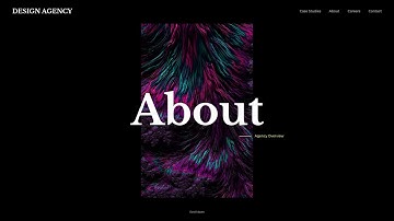 Design & Prototype | About Us page in Adobe XD - Part 1