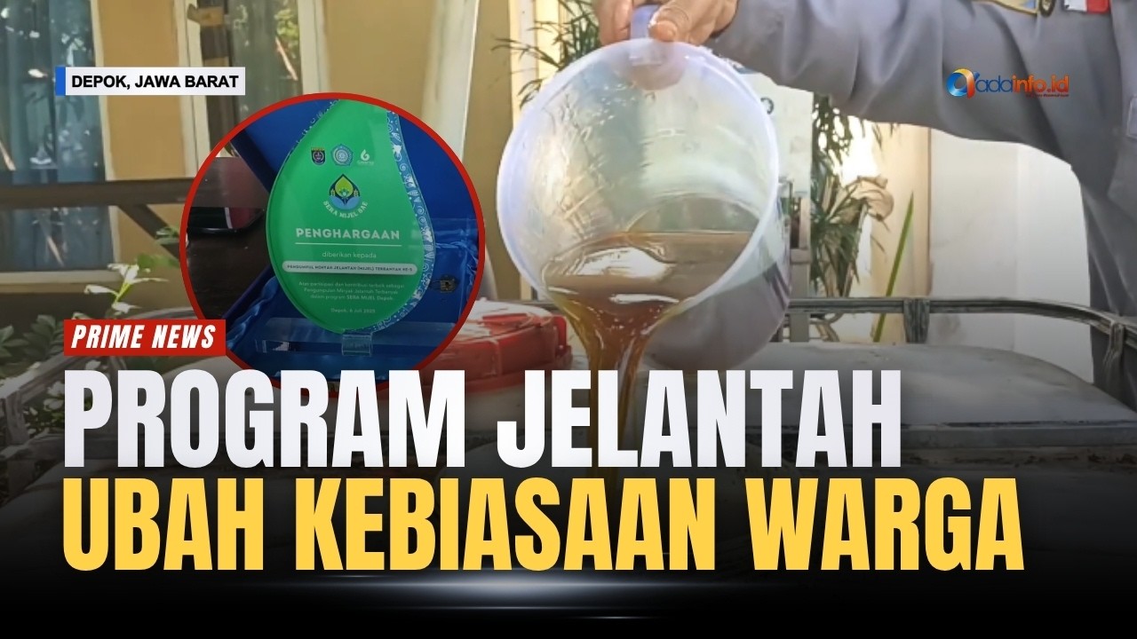 Warga Depok Diajak Ubah Limbah Minyak Jelantah Jadi Sesuatu yang Lebih Berguna #depok #adainfo
