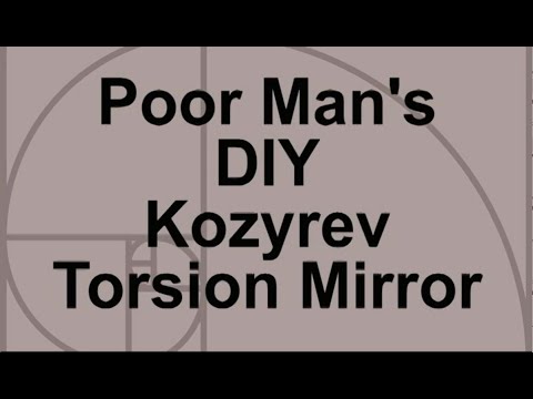 Video: Do-it-yourself Kozyrev mirror: is it possible?