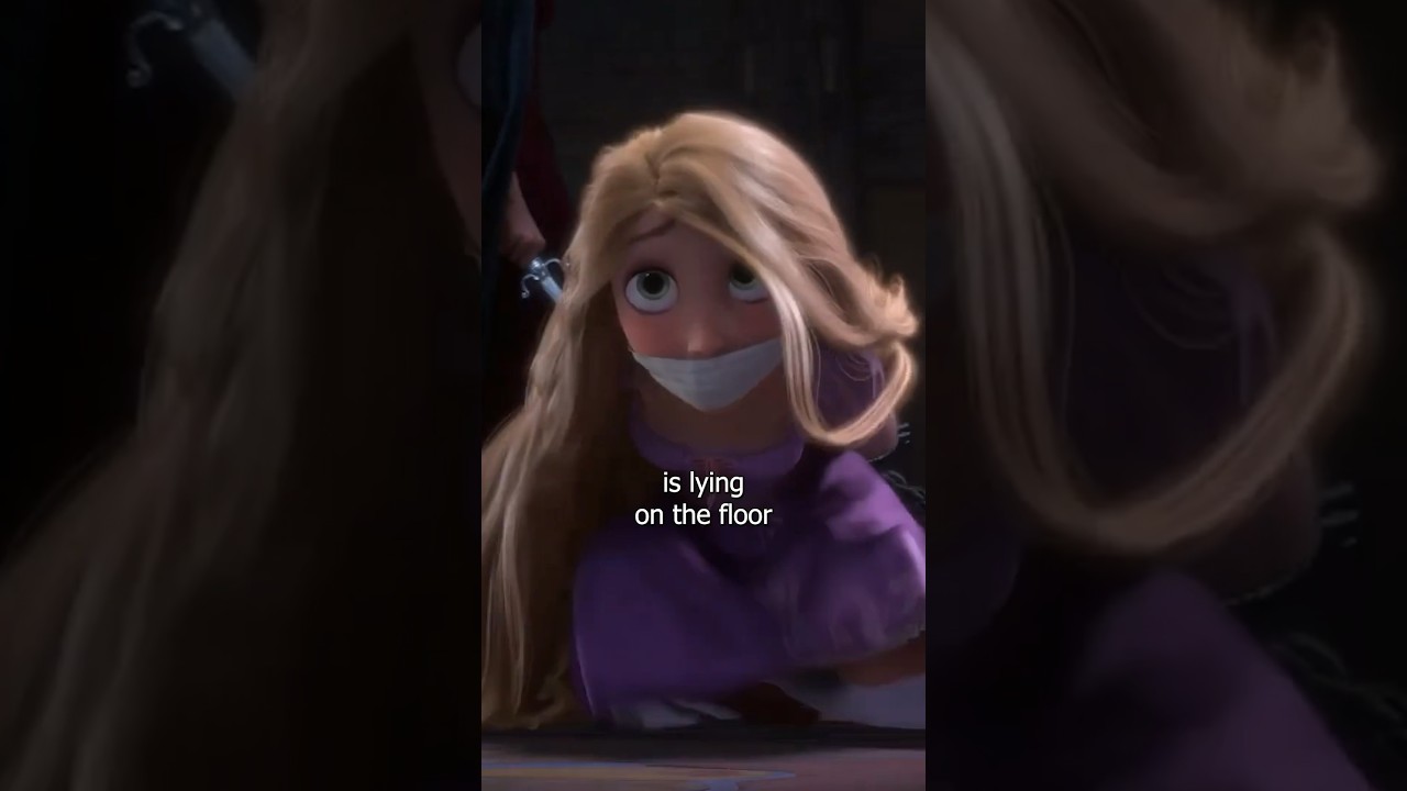 Did you notice this mistake in Tangled? #shorts #disney #entertainment