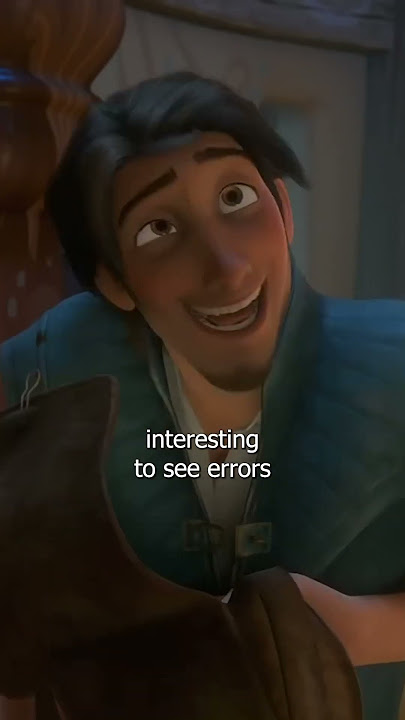 Did you notice this mistake in Tangled? #shorts #disney #entertainment
