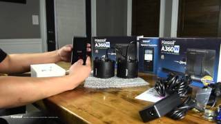 Kessil A360WE Tuna Sun and Spectral Controller Unboxing and Quick Demo