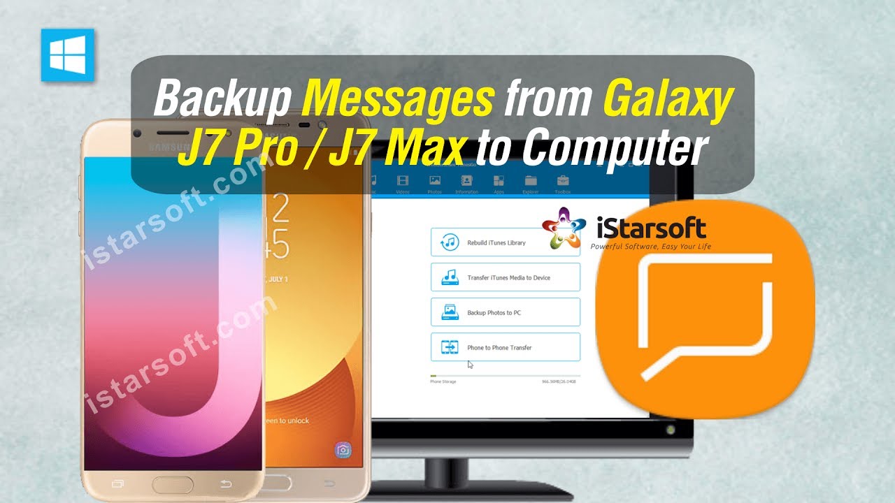 backup-messages-from-samsung-galaxy-j7-pro-j7-max-to-computer-youtube
