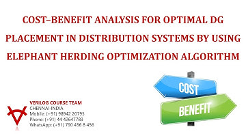 COST–BENEFIT ANALYSIS FOR OPTIMAL DG PLACEMENT IN RDS USING ELEPHANT HERDING OPTIMIZATION ALGORITHM