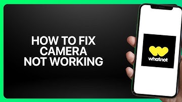 How To Fix Camera Not Working Whatnot Shopping App 2025! Tutorial