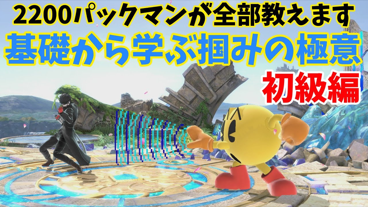 理論で考える掴みの使い方part1【スマブラSP】