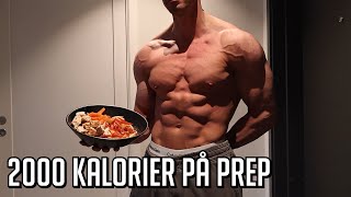 2000 KALORIER FULL DAY OF EATING- HVA JEG SPISER FOR Å BLI SHREDDED