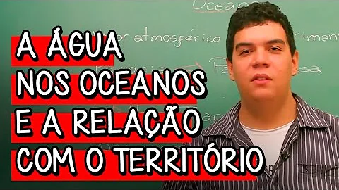 Como podemos diferenciar a água dos oceanos dos lençóis freáticos?